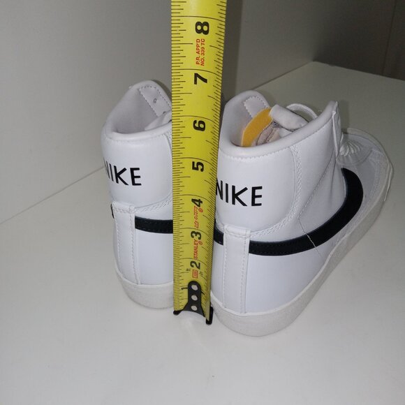Nike Blazer Mid '77 Vintage Sneakers Athletic Gym Shoe Black White size 8.5 W - Picture 7 of 14